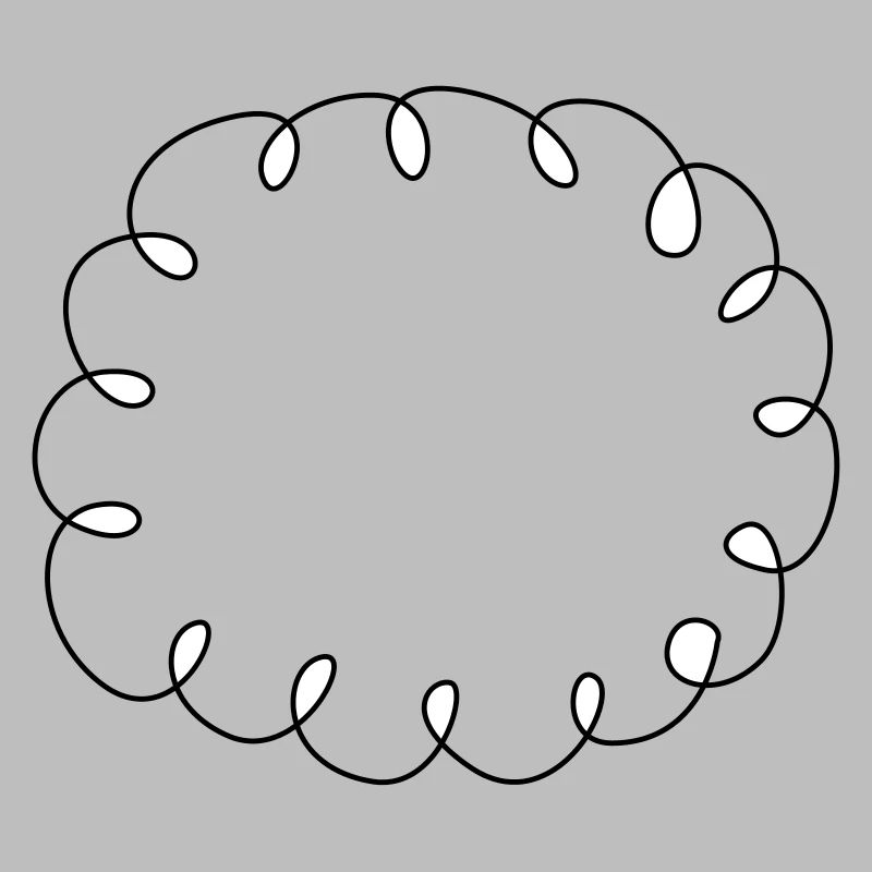 Squiggle speech bubble
