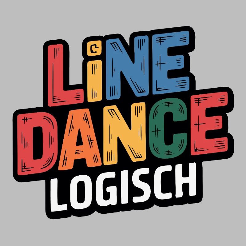 LineDance Logisch Farbig