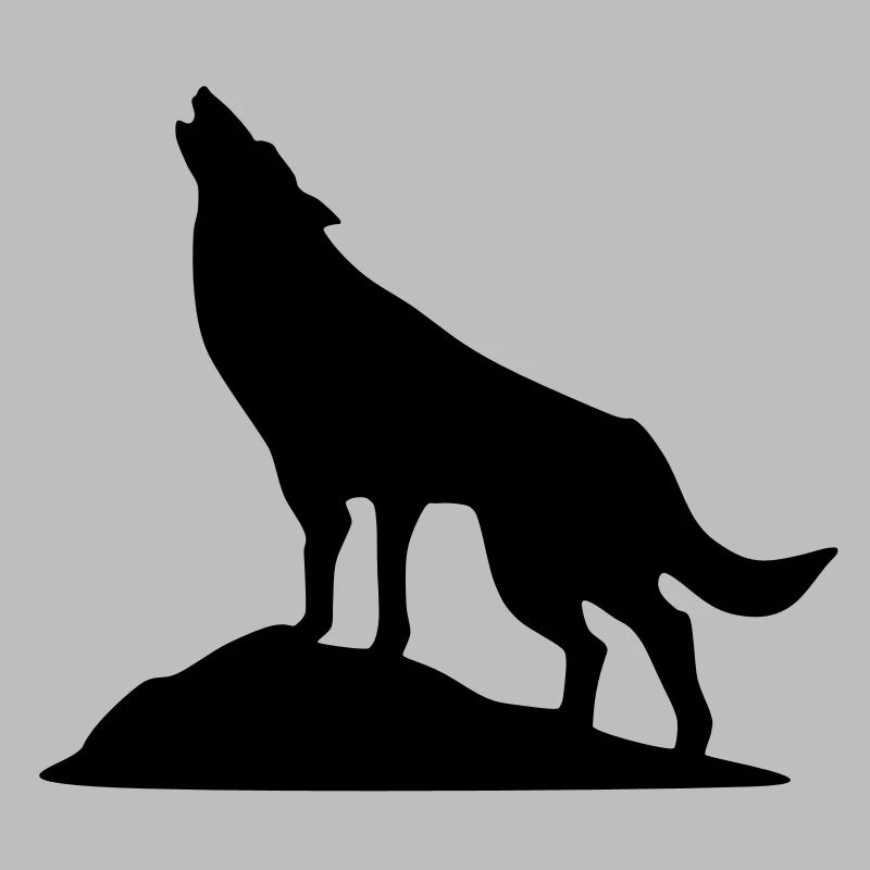 Wolve Silhouette
