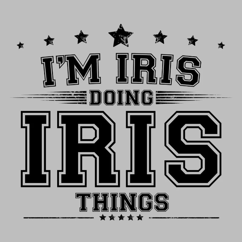 i’m Iris doing Iris things