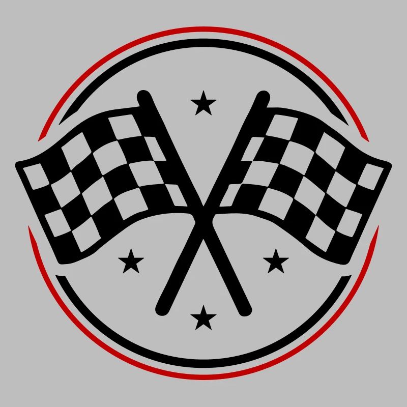 Drapeau de course à damier