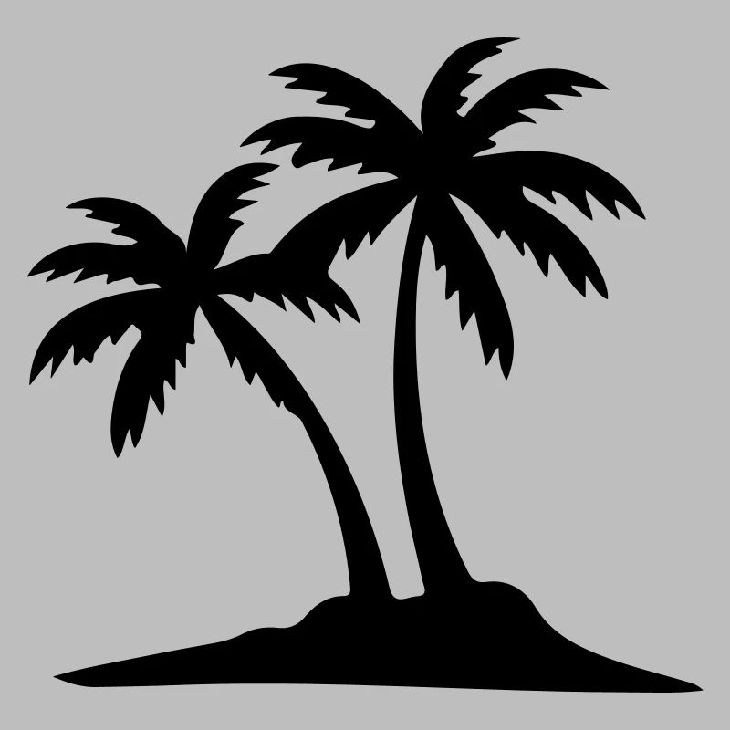 Island Palm Tree Icon
