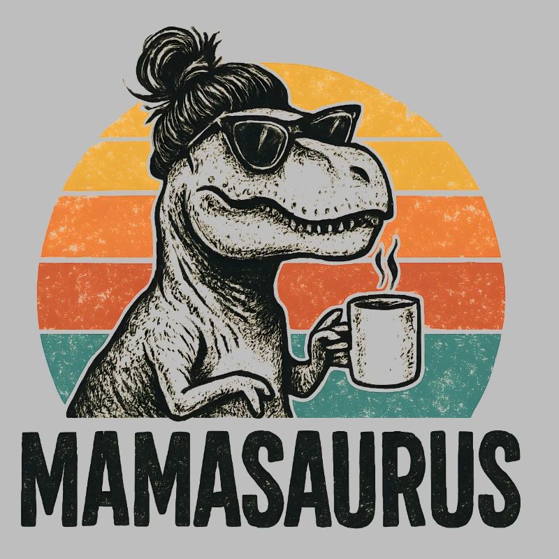 Mamasaurus Mama Mutter Geschenkidee Humor Lustig