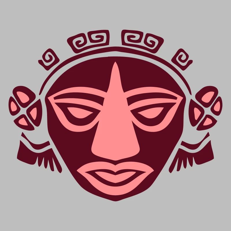 aztec statue mask 1305