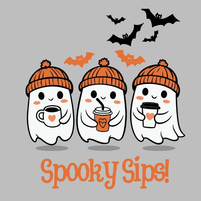 Spooky Sips Ghost Coffee Trio