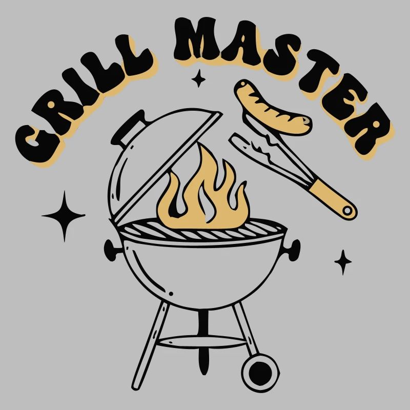 Witziger Grill Master BBQ Papa