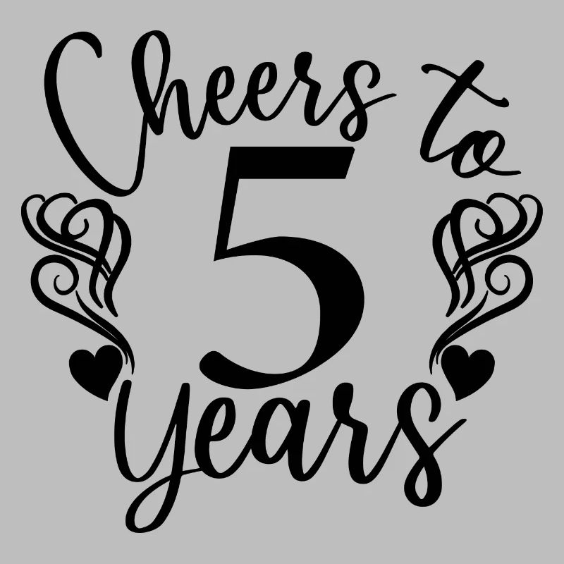 Vive le 5e anniversaire de 5 ans