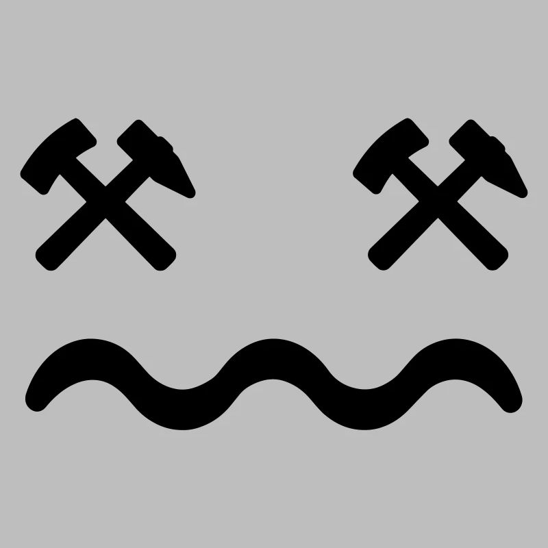 Visage : Batte & Fer (couleur de conception modifiable)