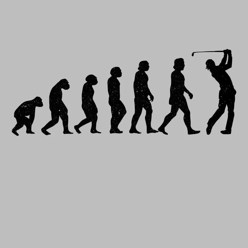Golf Golfer Golf Course Golfers Evolution