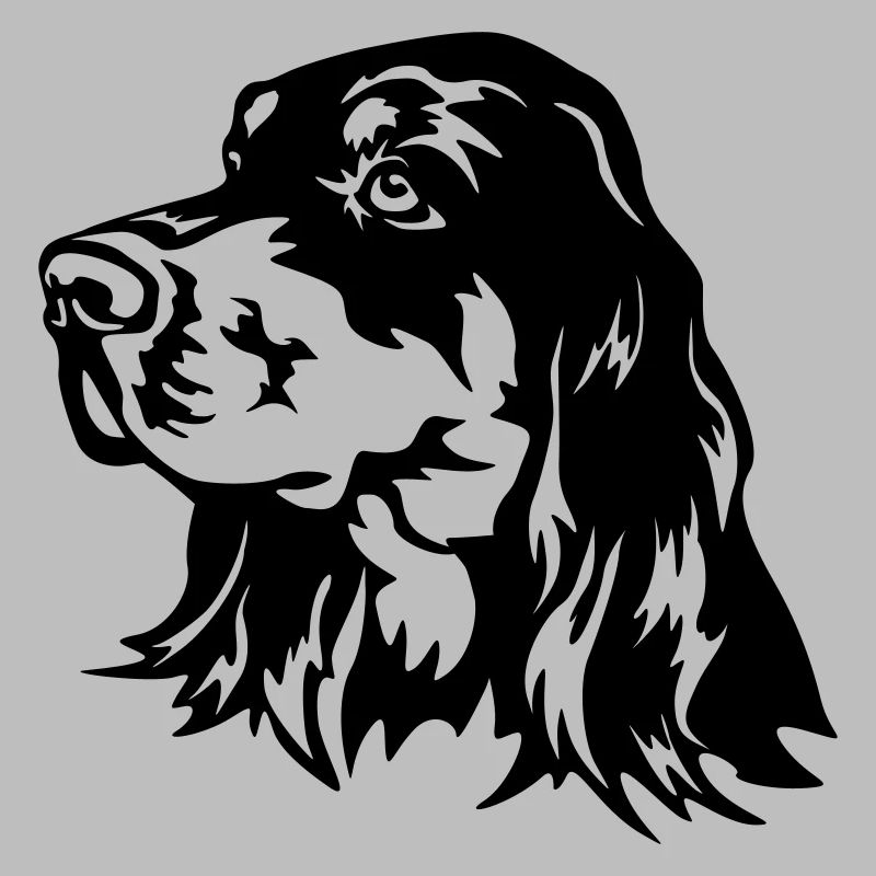 Gordon Setter Head