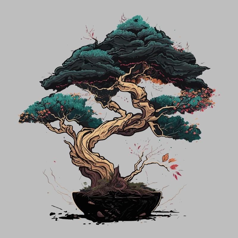 Irregular Shape Bonsai Tree