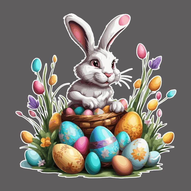 Easter Bunny / Easter / Eggs / Holidays / Easter