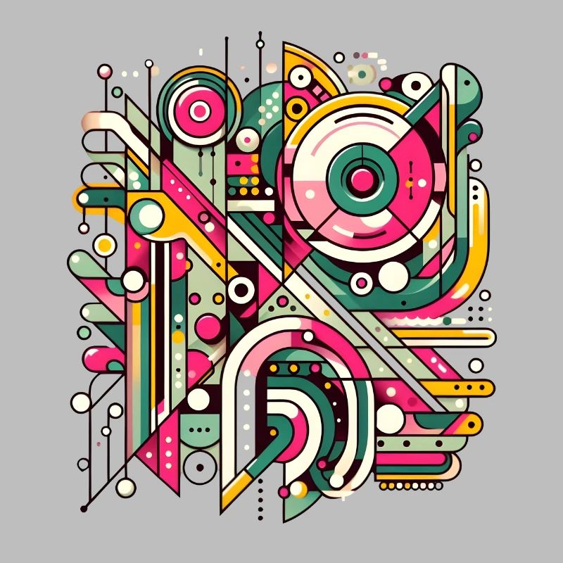 Neon Geometry — Hypergrid