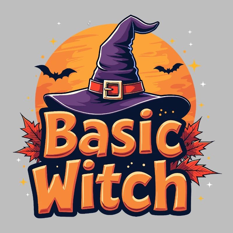 Basic Witch Halloween-Spruch