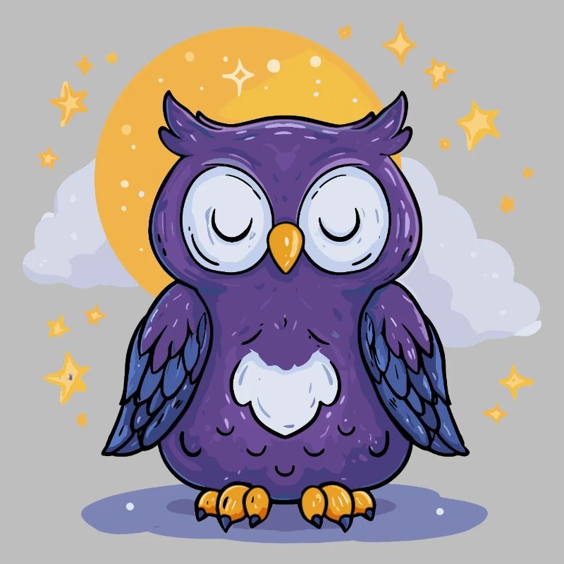 Moonlit Night Owl