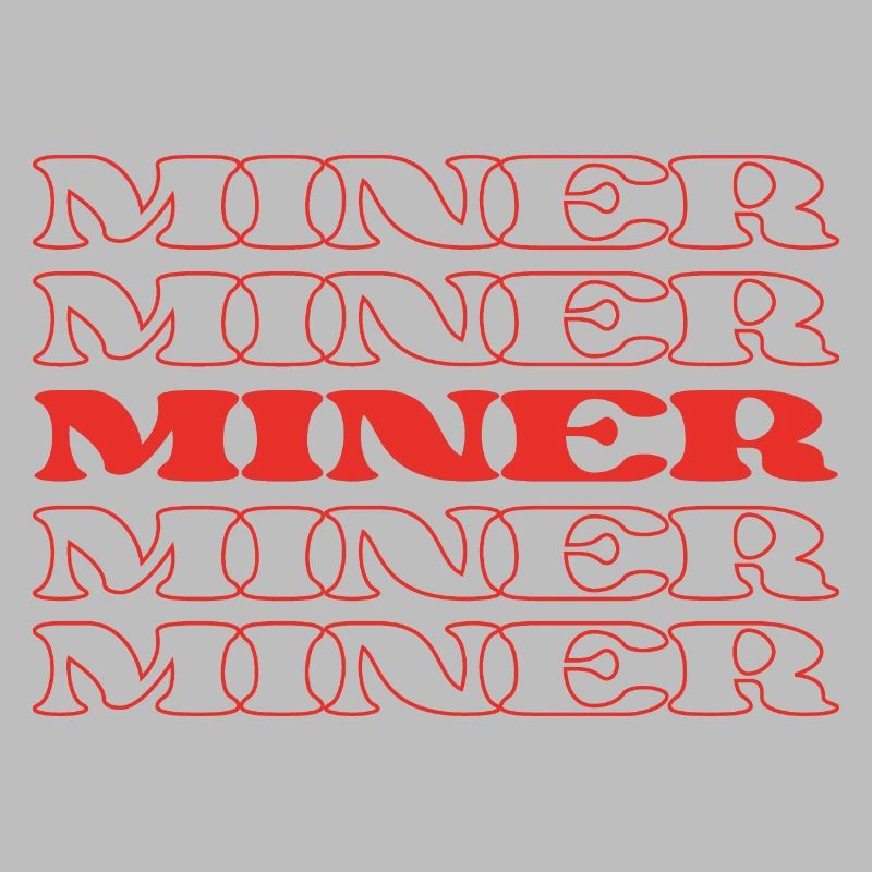 Miner Ore Digger Mine Worker Rockhound Extractor