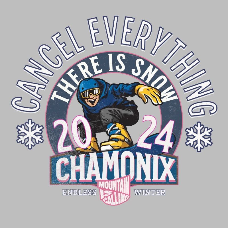 Cancel everything there is snow in Chamonix
