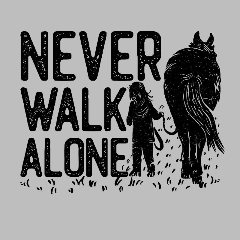 Pferd - Never walk alone