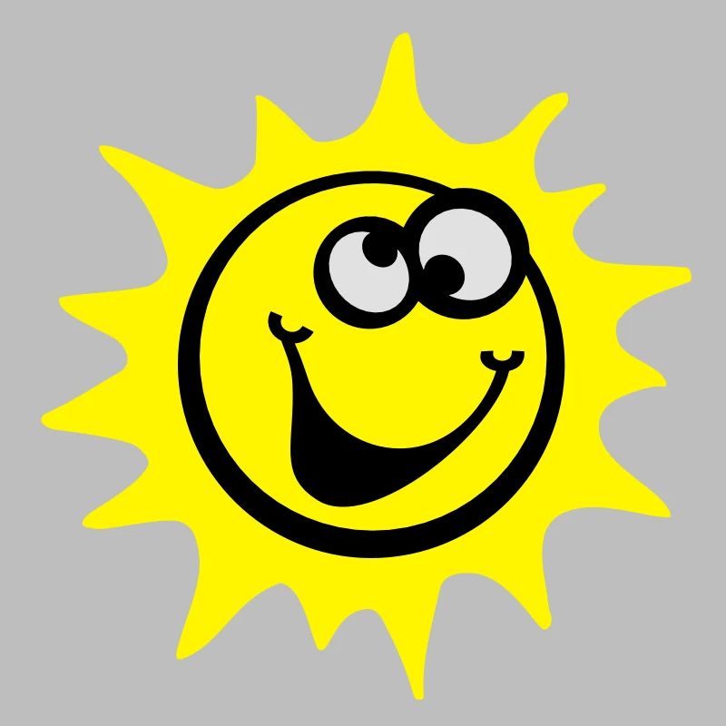 sonne 3c smiley / comic style