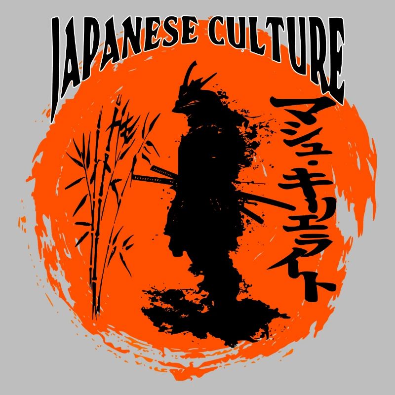 Samurai Warrior Ninja Japan Sun