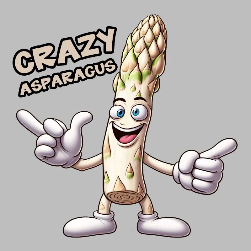 Crazy Veggies: Asparagus Pro Thumbs Up