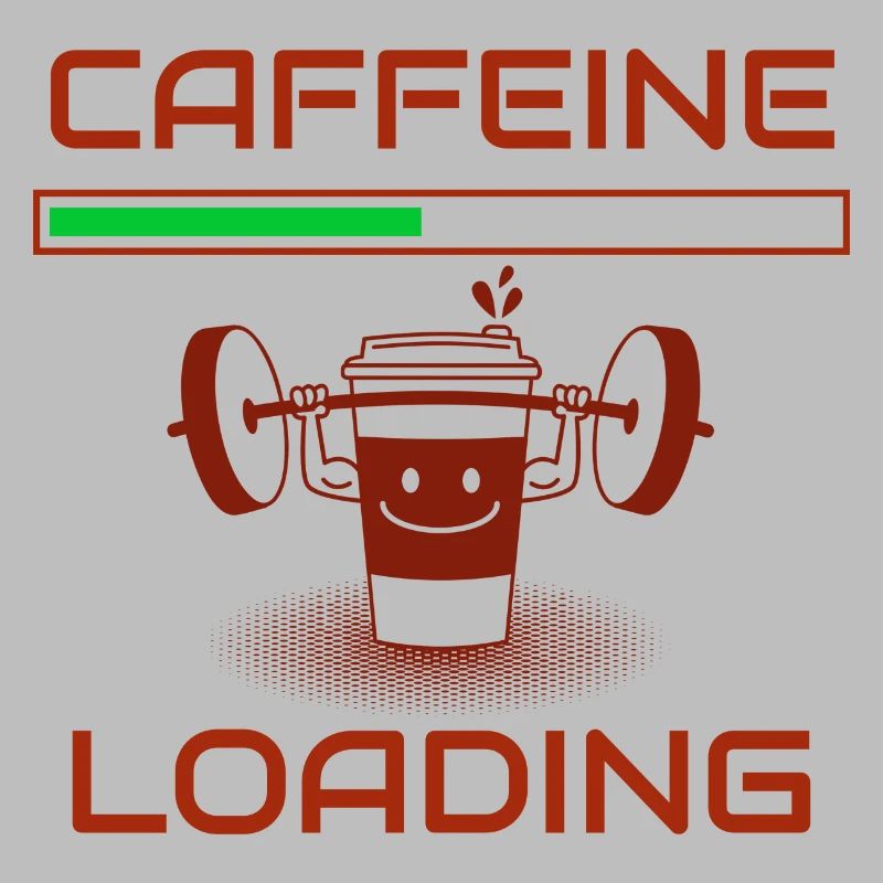 Caffeine loading design for all coffee lovers.