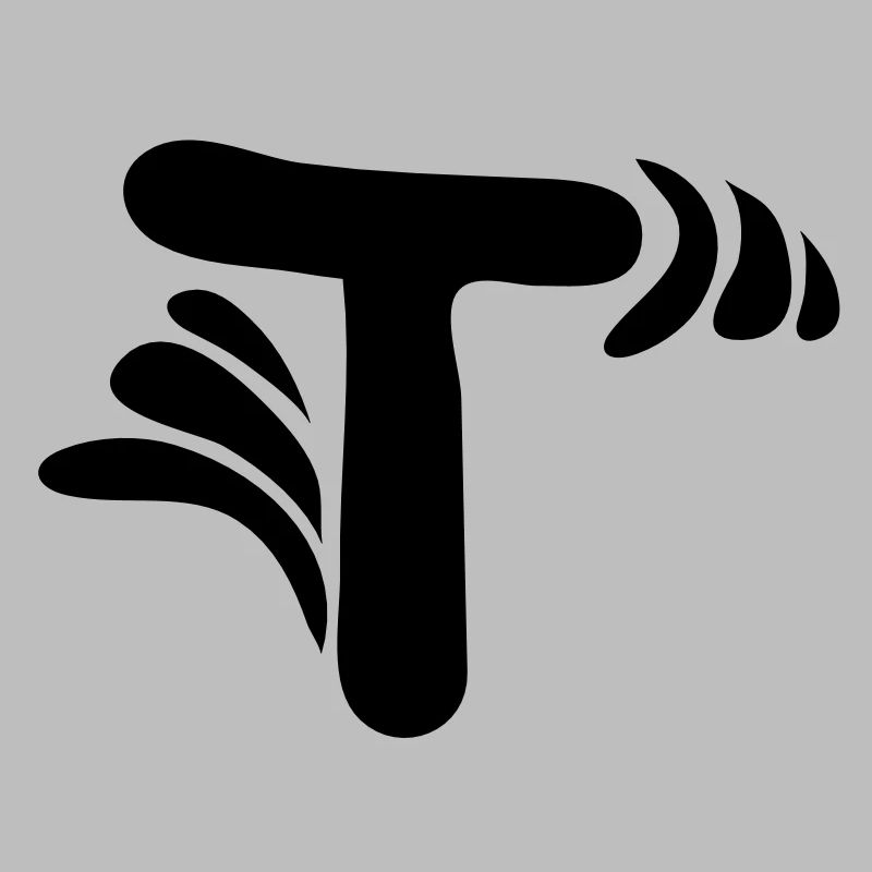 Letter T & Pattern