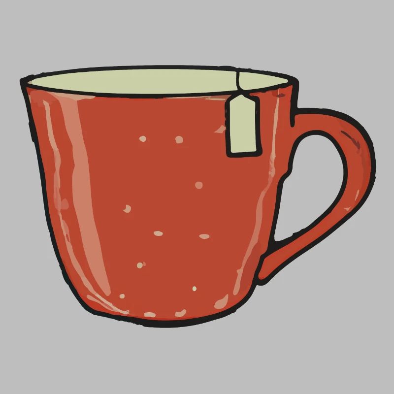 Tee Tasse Teetrinker Geschenkidee