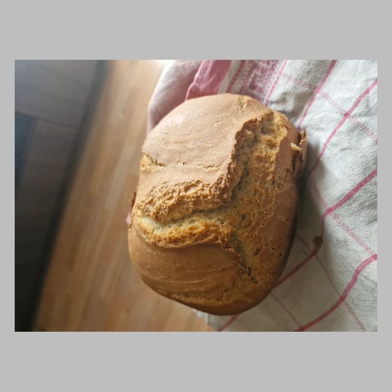 Golden crust rustic bread