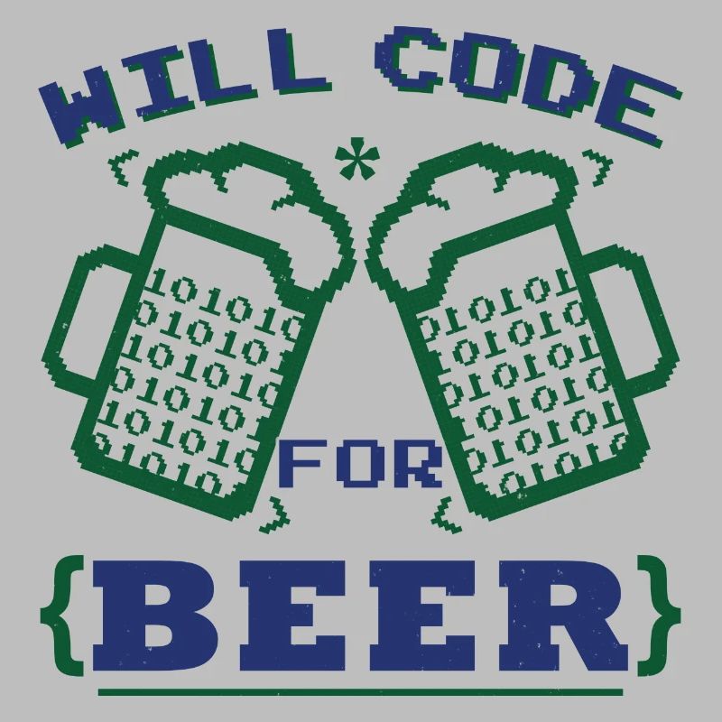 Funny Beer Coding Coder