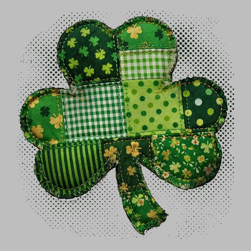 Trèfle – St. Patrick vintage en patchwork