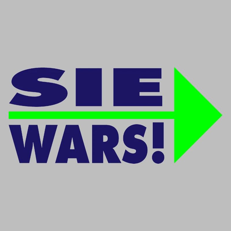 Sie wars! Partner- oder Partyshirt