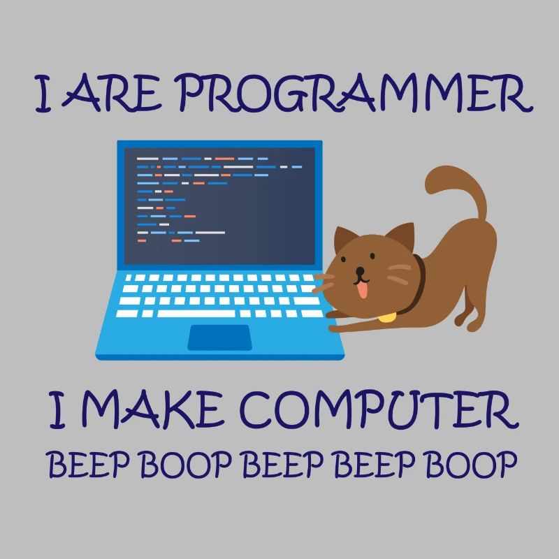 Je suis programmeur je fais Computer Informatiker