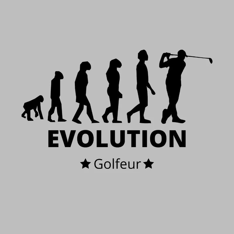 Evolution - Golfer
