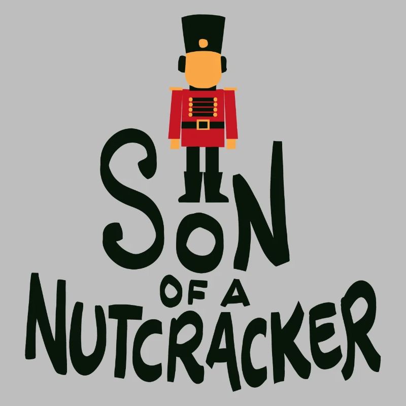 Sohn eines Nussknacker-Weihnachtskostüm-Wortspiel-Geschenks