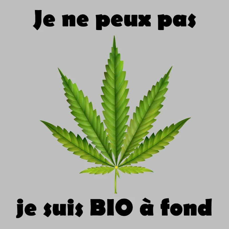 Stylized cannabis leaf for clothing