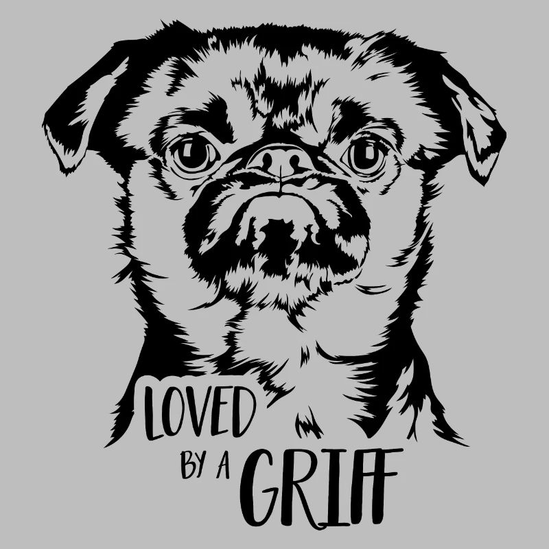 Loved by a Griff Dog Saying Dwarf Griffon Wilsigns