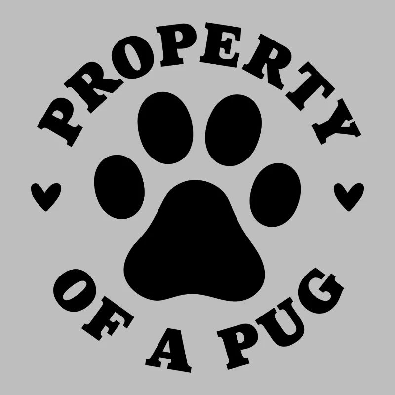Eigentum eines Mops