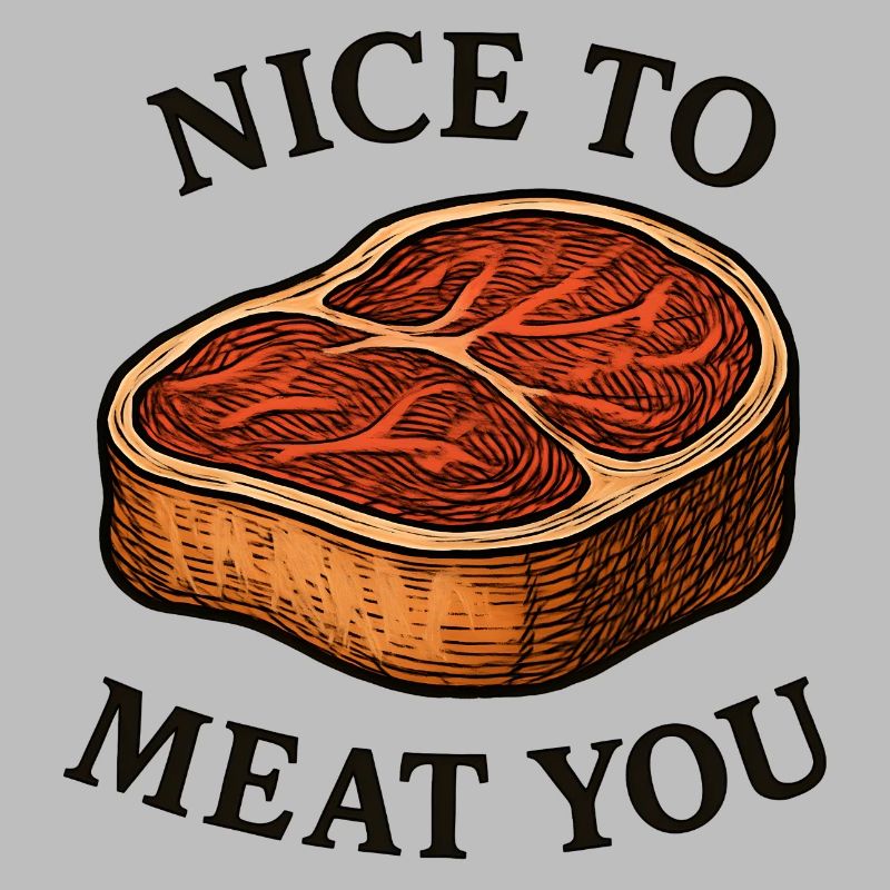 Sympa de te dévorer – Steak Saying