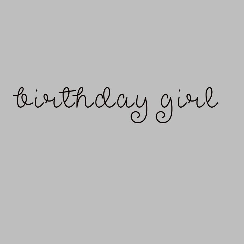 Geburtstagsmädchen Geschenkidee