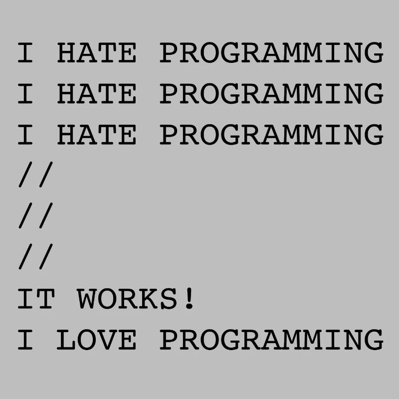 I Hate Programming