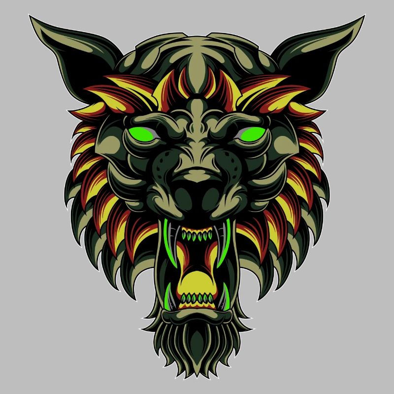 Wolf Tshirt, Wolf Lover Tshirt Werewolf