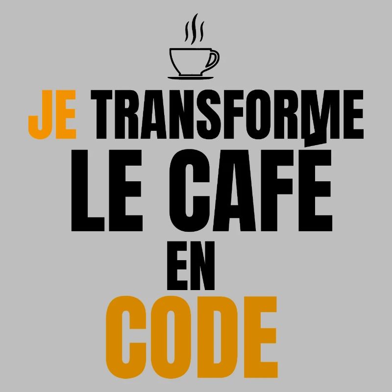 Je transforme le code en café
