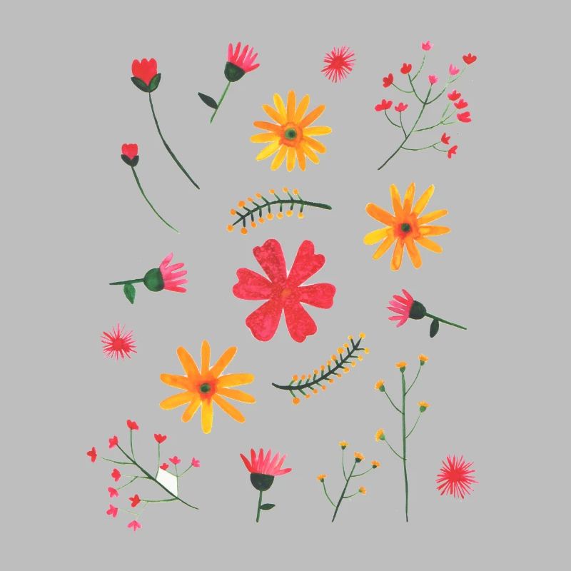 Motif de fleurs