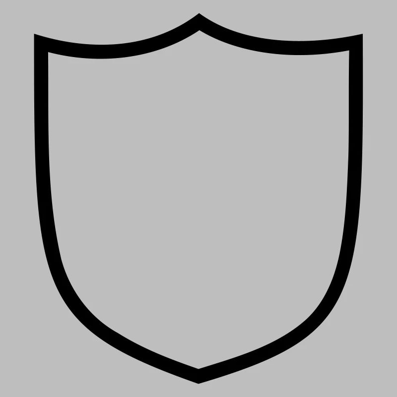 Wappen leer Vorlage Schild Abzeichen Logo