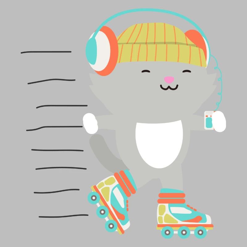 Roller Skate Mieze Cat Rollerskates Kitten
