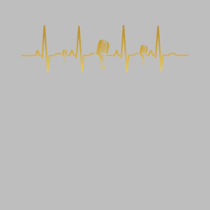 Heartbeat ecg heart human evolution MICROPHONE MICRO