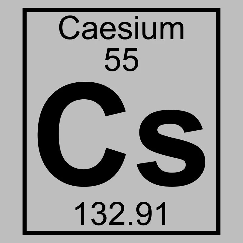 Caesium (Cs) (element 55)