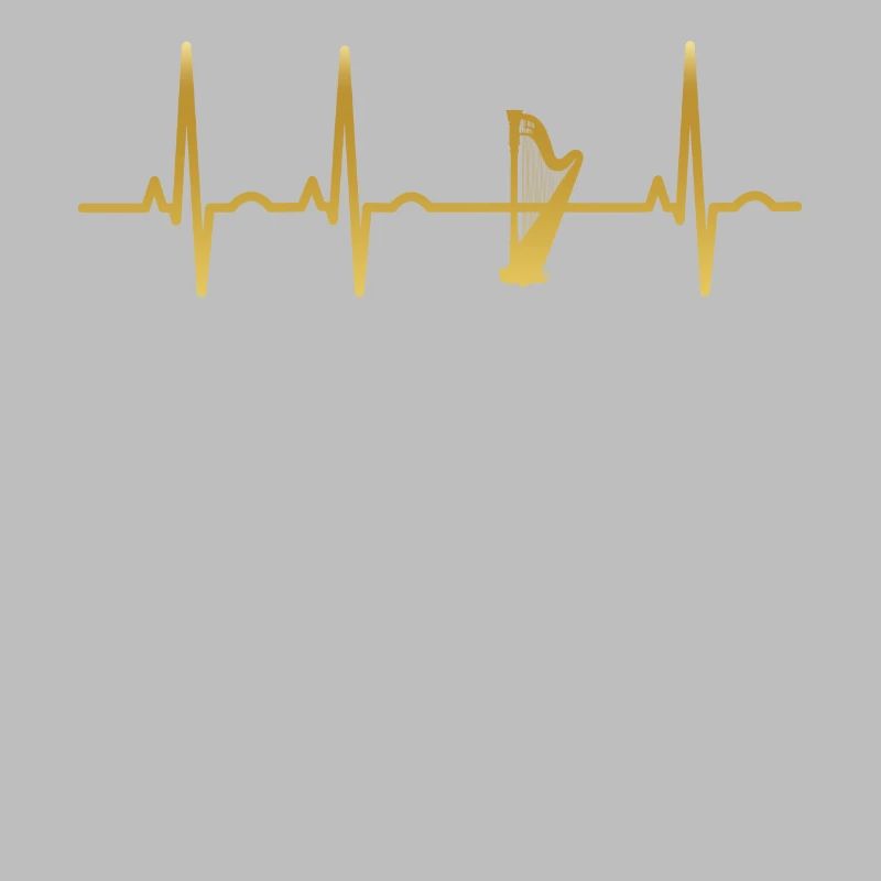 evolution ekg heartbeat harfe harp