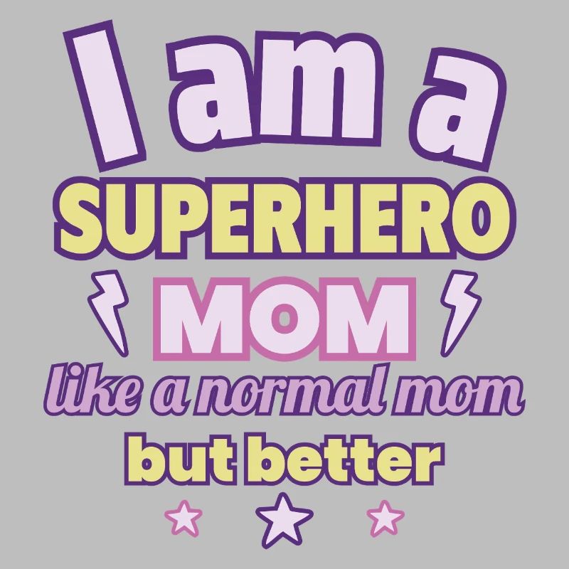 Mutter Superheldin, Muttertag Geschenk, Superheld